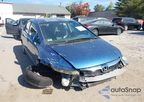 2011 Honda Civic Lx из США, поврежденный, VIN 2HGFA1F58BH524903